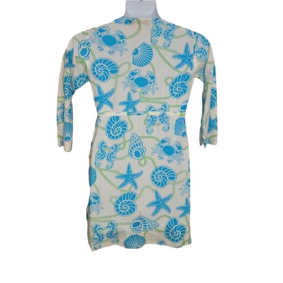 GRETCHEN SCOTT swim coverup dress seashell beach‎ tunic XS - Picture 2 of 9